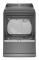 27" Whirlpool 7.4 Cu. Ft. Smart Top Load Electric Dryer - YWED7120HC