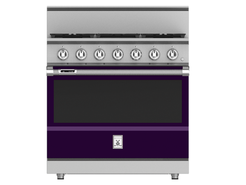 36" Hestan KRD Series Dual Fuel Range with 5-Burners - KRD365-LP-PP