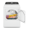 29" Whirlpool 7.0 Cu. Ft. Top Load Electric Moisture Sensing Dryer - YWED5010LW