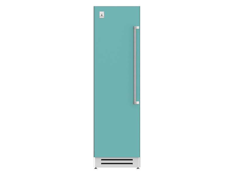 24" Hestan KRC Series Left-Hinge Column Refrigerator in Bora Bora - KRCL24-TQ