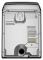 29" Whirlpool 7 Cu. Ft. Top Load Electric Dryer with Moisture Sensor in Black - YWED6150PB