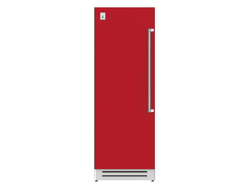 30" Hestan KRC Series Left-Hinge Column Refrigerator in Matador - KRCL30-RD