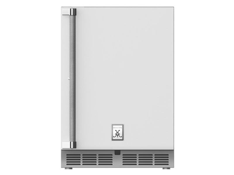 24" Hestan 5.2 Cu. Ft. GRS Series Right Hinge Outdoor Undercounter Refrigerator - GRSR24-WH