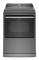 27" Whirlpool 7.4 Cu. Ft. Top Load Gas Dryer with Advanced Moisture Sensing in Chrome Shadow - WGD8127LC