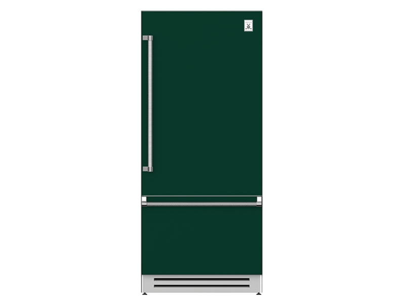 36" Hestan KRB Series Right-Hinge Bottom Mount Refrigerator with Bottom Compressor - KRBR36-GR