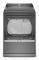 27" Whirlpool 7.4 Cu. Ft. Top Load Gas Dryer with Advanced Moisture Sensing in Chrome Shadow - WGD8127LC