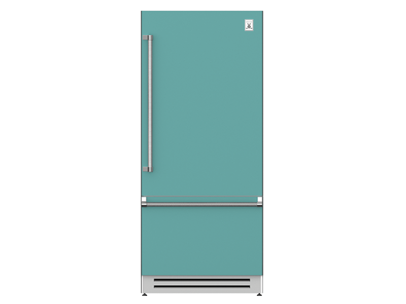 36" Hestan KRB Series Right-Hinge Bottom Mount Refrigerator with Bottom Compressor - KRBR36-TQ