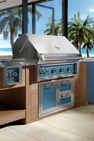 12" Hestan AGB Series Double Side Burner with 30000 BTU - AGB122LP