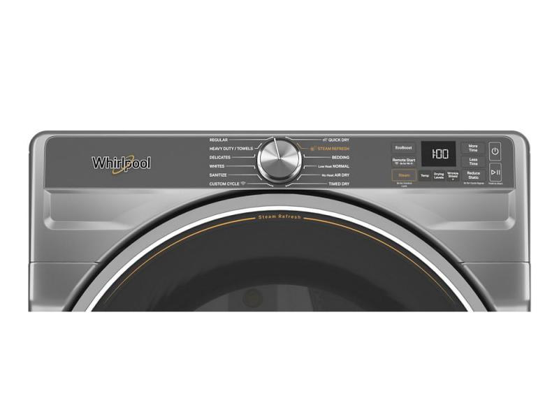 27" Whirlpool 7.4 Cu. Ft. Front Load Electric Dryer with Steam Capabilities - YWED6720RR