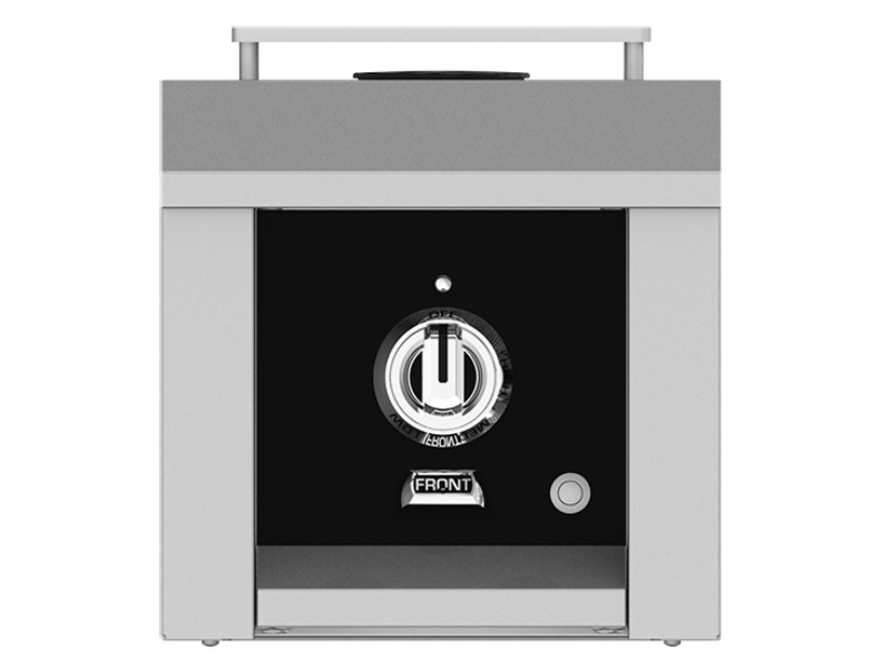12" Hestan AGB Series Outdoor Single Side Burner with 20000 BTU - AGB121NGBK