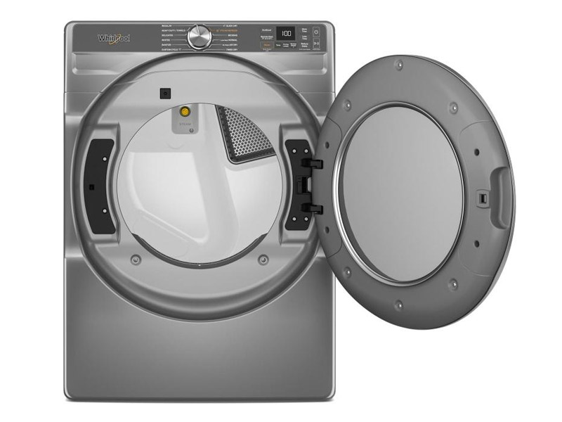 27" Whirlpool 7.4 Cu. Ft. Front Load Electric Dryer with Steam Capabilities - YWED6720RR