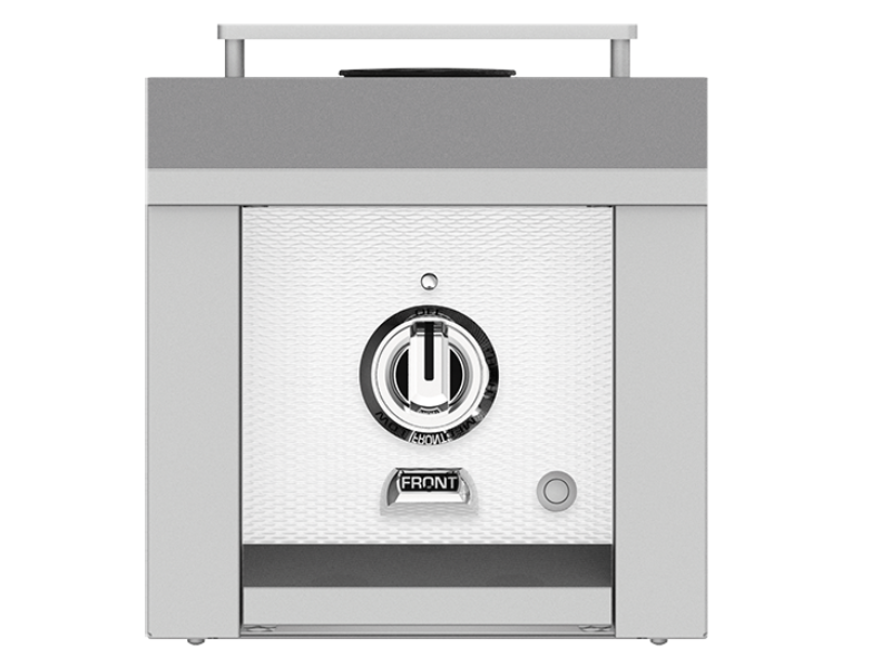 12" Hestan AGB Series Outdoor Single Side Burner with 20000 BTU - AGB121LPWH