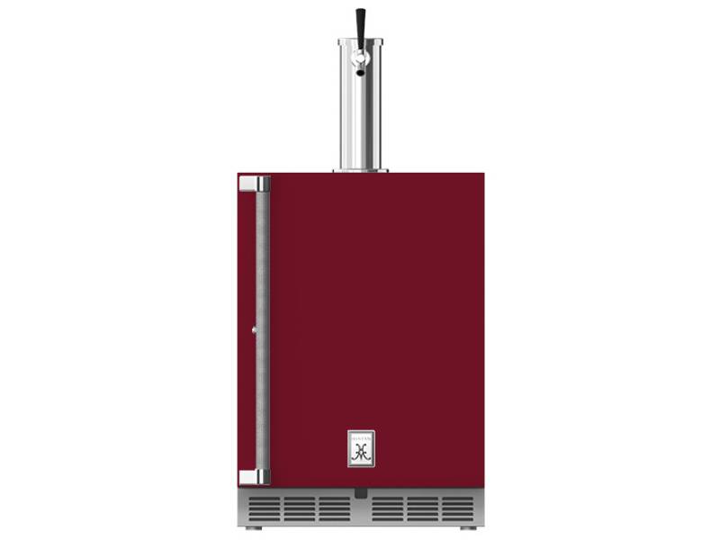 24" Hestan GFDS Series 5.2 Cu. Ft. Outdoor Single Faucet Beer Dispenser  - GFDSR241-BG