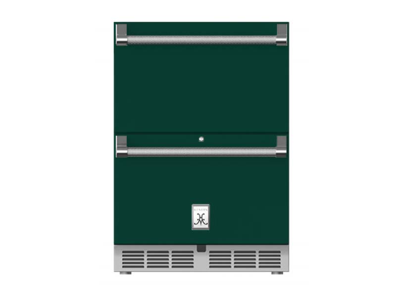 24" Hestan GRF Series Outdoor Refrigerator Drawer and Freezer Drawer - GRFR24-GR