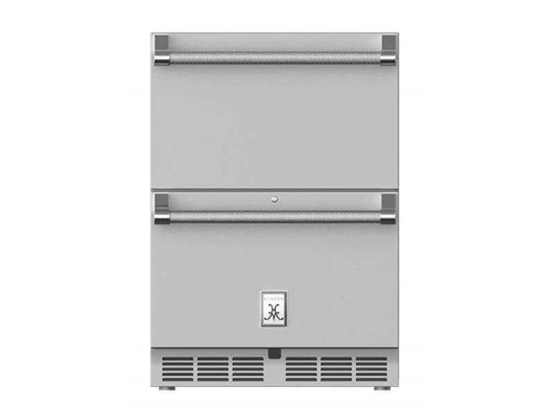 24" Hestan GRF Series Outdoor Refrigerator Drawer and Freezer Drawer - GRFR24