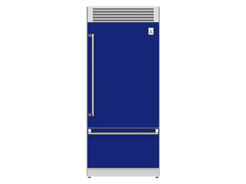 36" Hestan KRP Series Right-Hinge Pro Style Bottom Mount Refrigerator with Top Compressor - KRPR36-BU