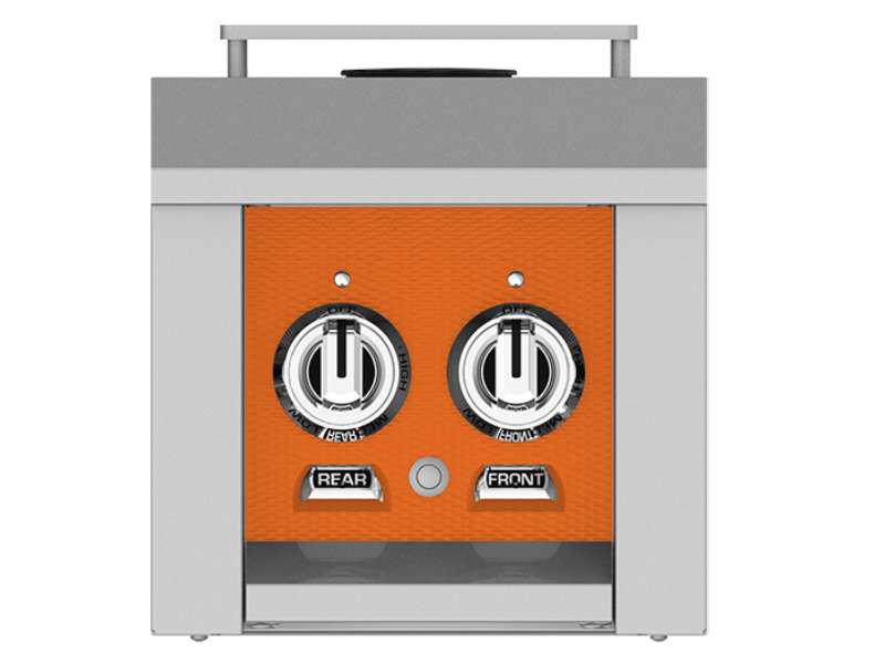 12" Hestan AGB Series Double Side Burner with 30000 BTU - AGB122LPOR