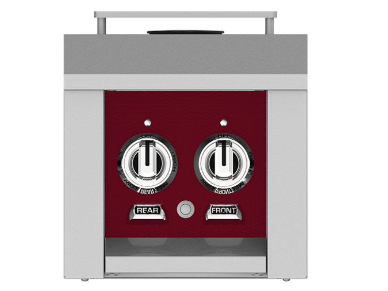 12" Hestan AGB Series Double Side Burner with 30000 BTU - AGB122LPBG