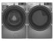 27" Whirlpool 7.4 Cu. Ft. Smart Front Load Gas Dryer with Wrinkle Shield Option in Radiant Silver - WGD5720RR