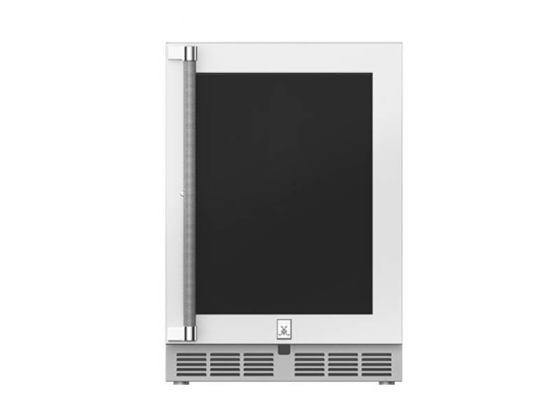 24" Hestan GRWG Series Outdoor Dual Zone Refrigerator with Wine Storage  - GRWGR24-WH