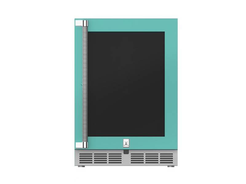 24" Hestan GRWG Series Outdoor Dual Zone Refrigerator with Wine Storage  - GRWGR24-TQ