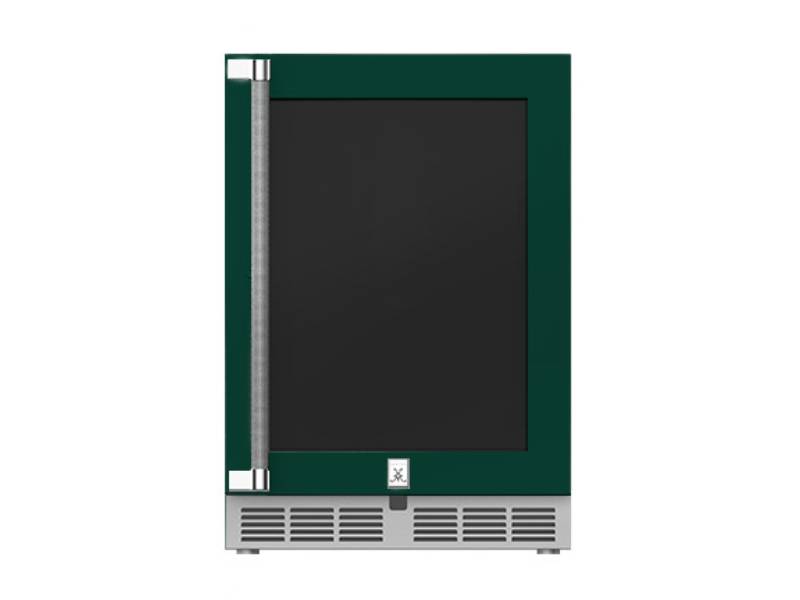 24" Hestan GRWG Series Outdoor Dual Zone Refrigerator with Wine Storage  - GRWGR24-GR