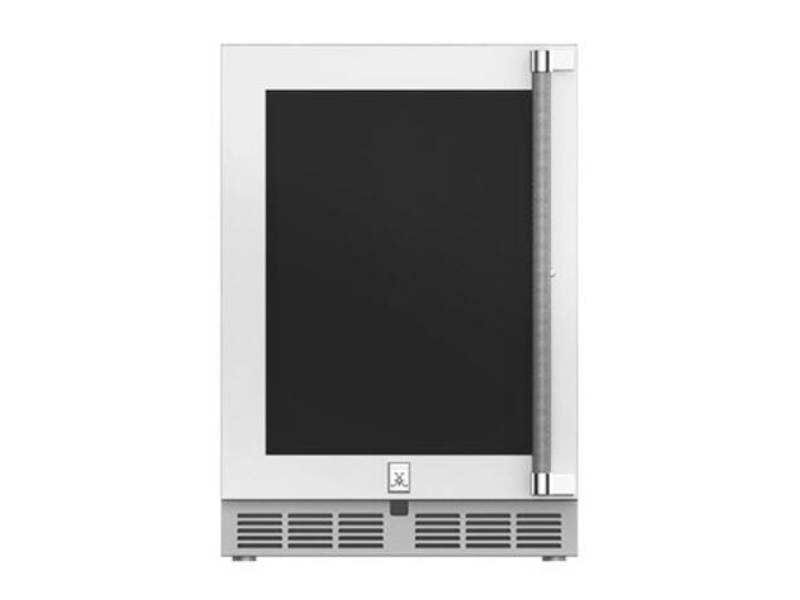 24" Hestan GRWG Series Outdoor Dual Zone Refrigerator with Wine Storage  - GRWGL24-WH