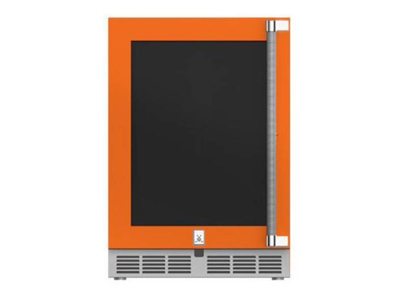 24" Hestan GRWG Series Outdoor Dual Zone Refrigerator with Wine Storage  - GRWGL24-OR
