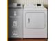 29" Whirlpool 7.0 Cu. Ft. Gas Dryer with Adaptive Dry - WGD4105SW