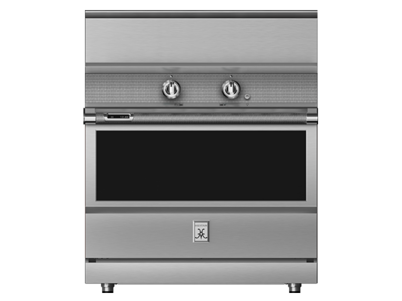 36" Hestan KRI Series Induction Range with 5 Elements in Steeletto - KRI36-BK