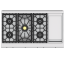 48" Hestan KRG Series Gas Range with 5-Burners in Steeletto - KRG485GD-LP