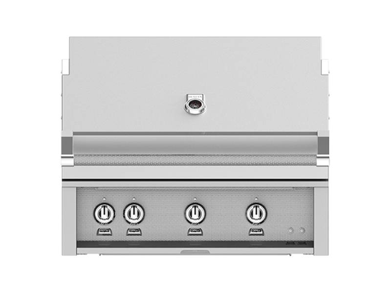 36" Hestan Outdoor Built-In Grill in Steeletto - GSBR36-NG