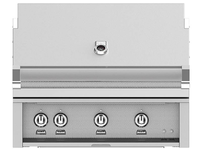 36" Hestan Outdoor Built-In Grill With Natural Gas in Stainless Steel - GABR36-NG