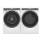 27" Whirlpool 5.8 Cu. Ft. Front Load Washer and 7.4 Cu. Ft. Front Load Electric Dryer - WFW6720RW-YWED6720RW