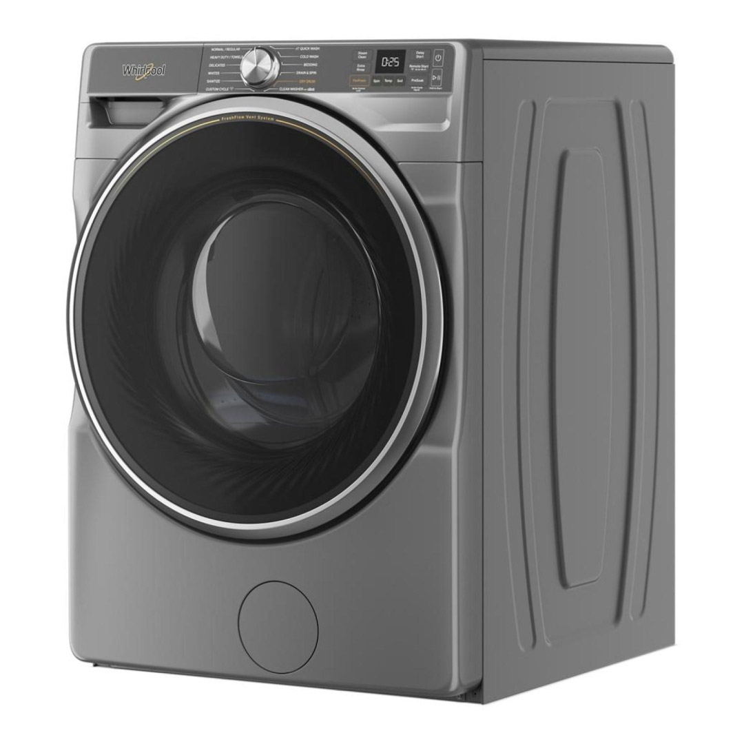 27" Whirlpool 5.8 Cu. Ft. Front Load Washer and 7.4 Cu. Ft. Gas Dryer - WFW6720RR-WGD6720RR