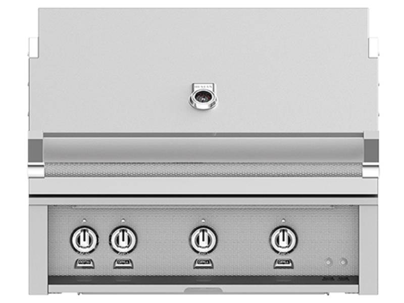36" Hestan Outdoor Built-In Grill With Liquid Propane in Stainless Steel - GMBR36-LP