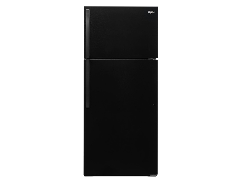 28" Whirlpool 14.3 Cu. Ft. Top-Freezer Refrigerator With Freezer Temperature Control - WRT134TFDB