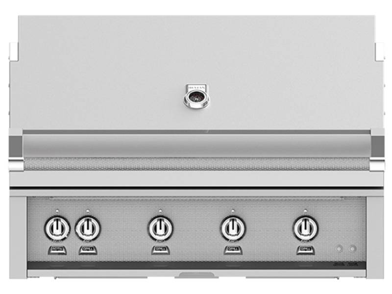 42" Hestan Outdoor Built-In Grill With Natural Gas in Stainless Steel - GMBR42-NG