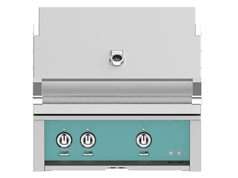30" Hestan Outdoor Built-In Grill With Natural Gas in Bora Bora - GSBR30-NG-TQ