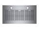 36" Bosch 500 Series Box Canopy Chimney Hood Stainless Steel - HCB56651UC