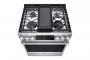 30" LG STUDIO 6.3 Cu. Ft. InstaView Gas Slide-in Range With ProBake Convection and Air Fry - LSGS6338F
