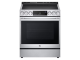 30" LG STUDIO 6.3 Cu. Ft. InstaView Induction Slide-in Range with Air Fry and Air Sous Vide  - LSIS6338F