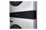 27" LG STUDIO Smart Front Load WashTower with 5.0 Cu. Ft. Washer and 7.4 Cu. Ft. Electric Dryer with Center Control - SWWE50N3