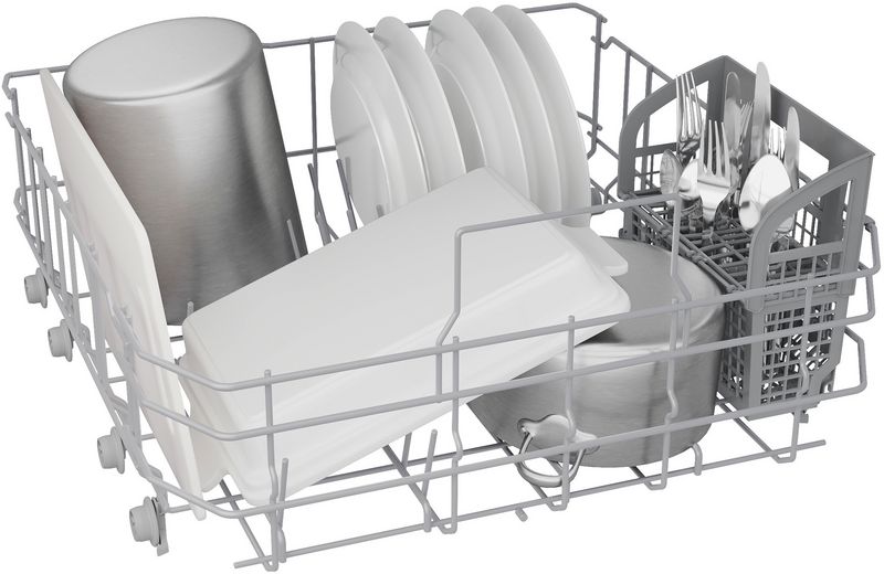 24" Bosch 300 Series Dishwasher in Brushed Steel Anti-Fingerprint - SHP53EM5N