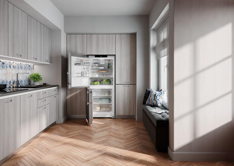 30" Liebherr Combined Fridge-Freezers with EasyFresh and NoFrost - SC7541IM