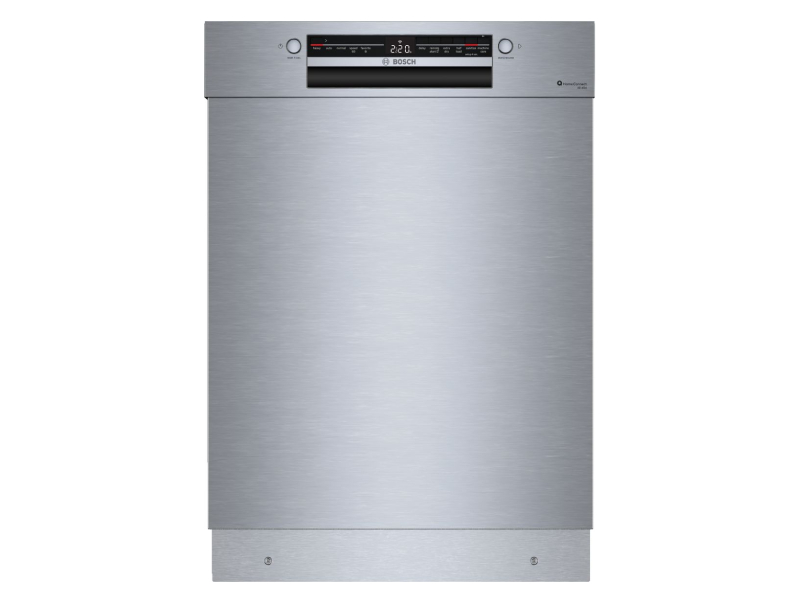 Bosch SHE41D75UC 100 Series 24 Inch German Made Dishwasher with Stainless Steel Tub - Stainless Steel
