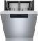 Bosch SHE41D75UC 100 Series 24 Inch German Made Dishwasher with Stainless Steel Tub - Stainless Steel
