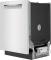24" Bosch 300 Series Dishwasher in White - SHP53EM2N