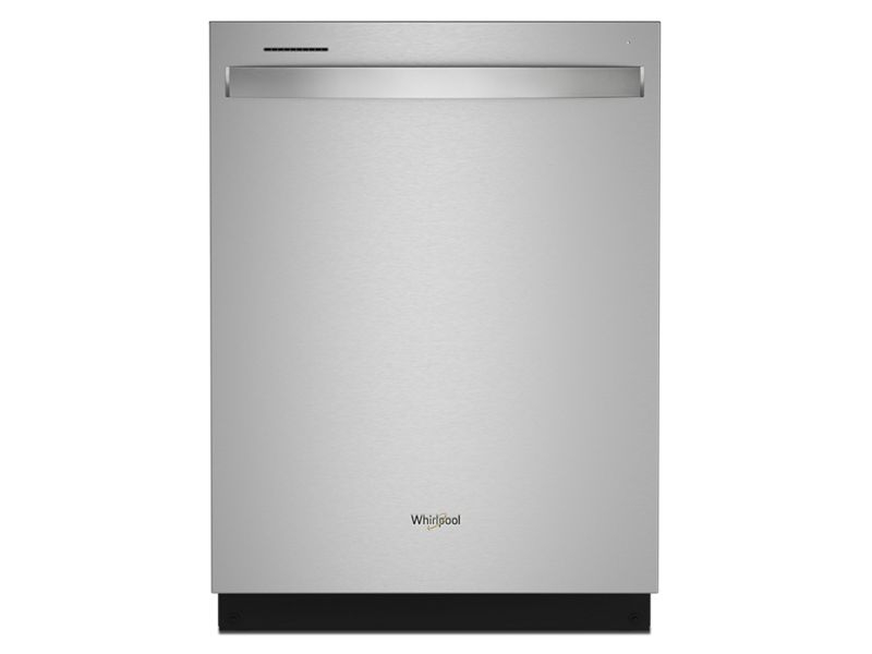 24" Whirlpool 50 dBA Dishwasher with Spin&Load Rack and AI Intelligent Wash in Stainless Steel - WDT745SASZ