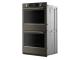 30" Kitchenaid Smart Electric Double Wall Oven with Intelligent Cooking Camera in Black Ore - KOED930SBE